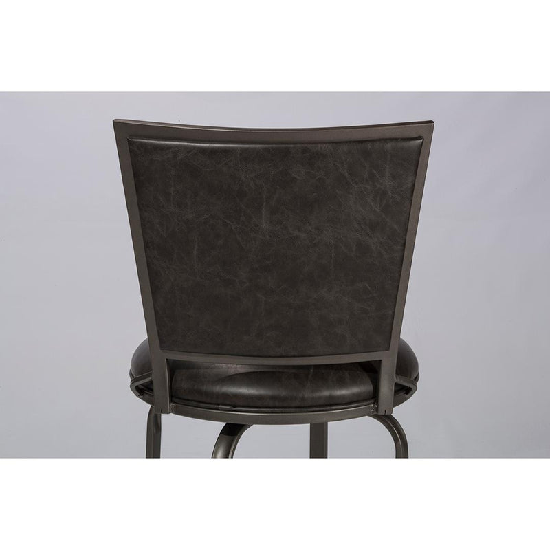 Hillsdale Furniture Belle Grove Pub Height Stool Belle Grove Swivel Pub Height Stool - Charcoal IMAGE 5