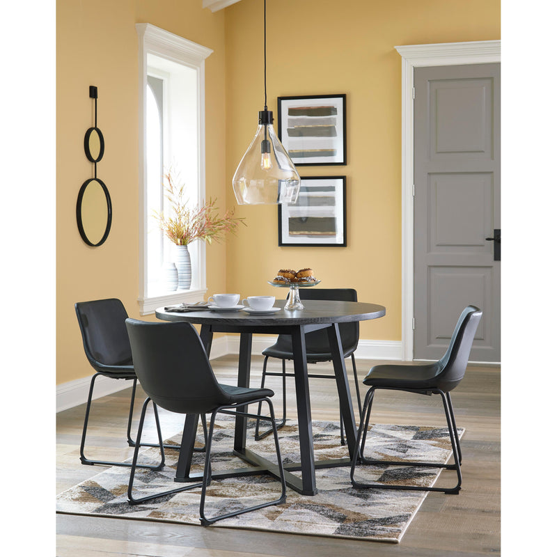 Signature Design by Ashley Centiar D372-16 Round Dining Room Table IMAGE 6