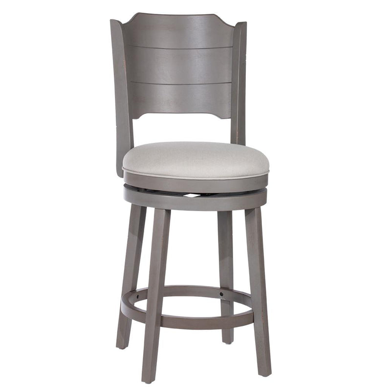 Hillsdale Furniture Clarion Counter Height Stool Clarion Counter Height Stool - Distressed Grey IMAGE 1