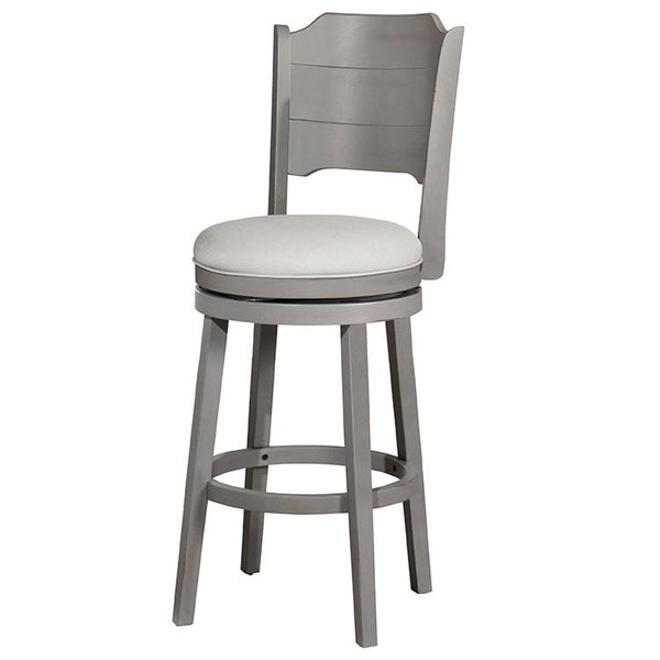 Hillsdale Furniture Clarion Pub Height Stool Clarion Bar Height Stool - Distressed Grey IMAGE 1