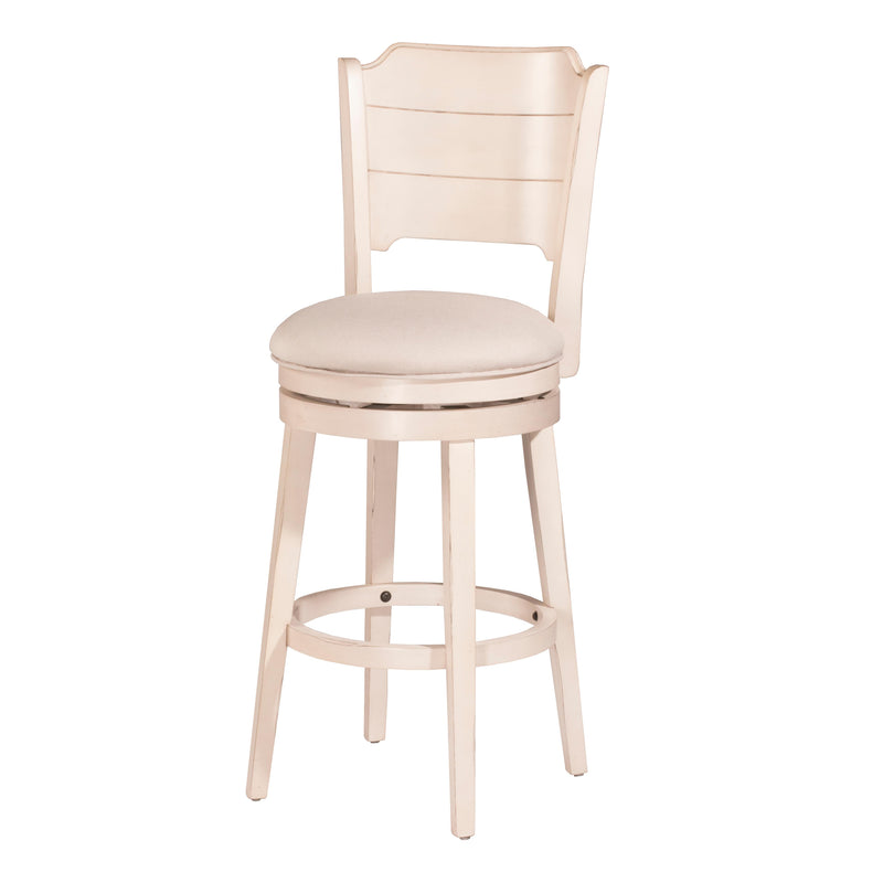 Hillsdale Furniture Clarion Pub Height Stool Clarion Bar Height Stool - Sea White IMAGE 1