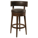 Hillsdale Furniture Lawton Counter Height Stool Lawton Swivel Counter Height Stool - Walnut IMAGE 1