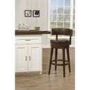 Hillsdale Furniture Lawton Counter Height Stool Lawton Swivel Counter Height Stool - Walnut IMAGE 4