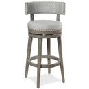 Hillsdale Furniture Lawton Pub Height Stool Lawton Swivel Bar Height Stool - Antique Grey IMAGE 1