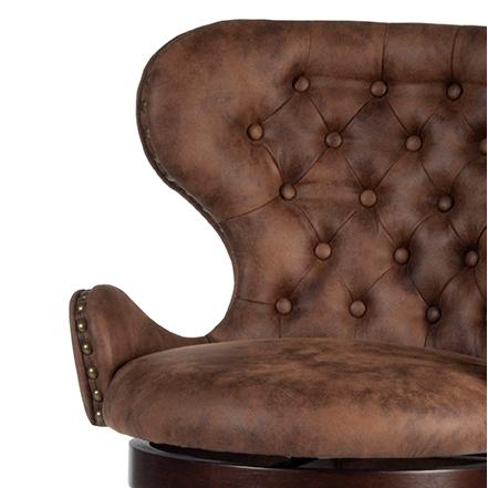 Hillsdale Furniture Mid-City Pub Height Stool Mid-City Swivel Bar Height Stool IMAGE 2