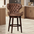 Hillsdale Furniture Mid-City Pub Height Stool Mid-City Swivel Bar Height Stool IMAGE 5