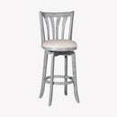 Hillsdale Furniture Savana Counter Height Stool Savana Swivel Counter Stool - Blue Wire Brush IMAGE 1