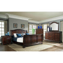 Elements International Cameron Queen Sleigh Bed CM750QSB IMAGE 2