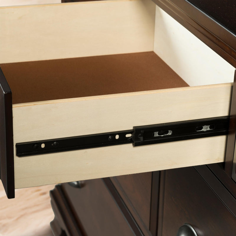 Elements International Canton Cherry 5-Drawer Chest CN600CH IMAGE 2