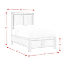 Elements International Wade Twin Panel Bed WE670TB IMAGE 10