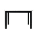 Elements International Square Francesca Counter Height Dining Table with Marble Top CFC700CHTB IMAGE 3