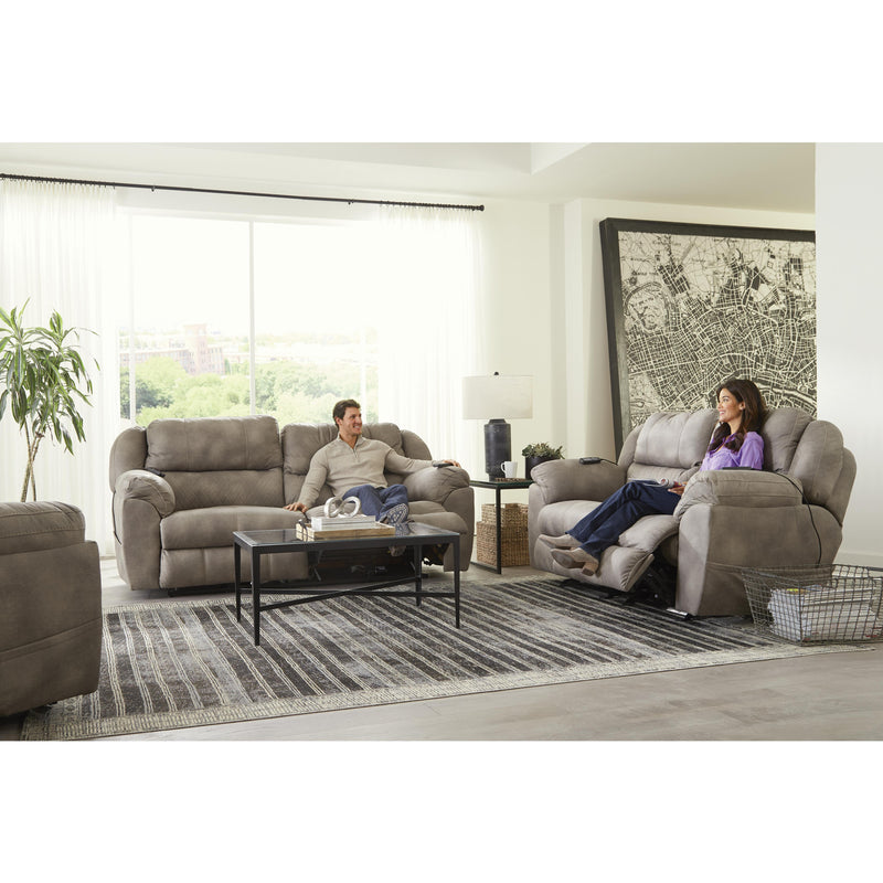 Catnapper Flynn Power Leather Look Recliner with Wall Recline 762450-7 1455-19/1456-19 IMAGE 4