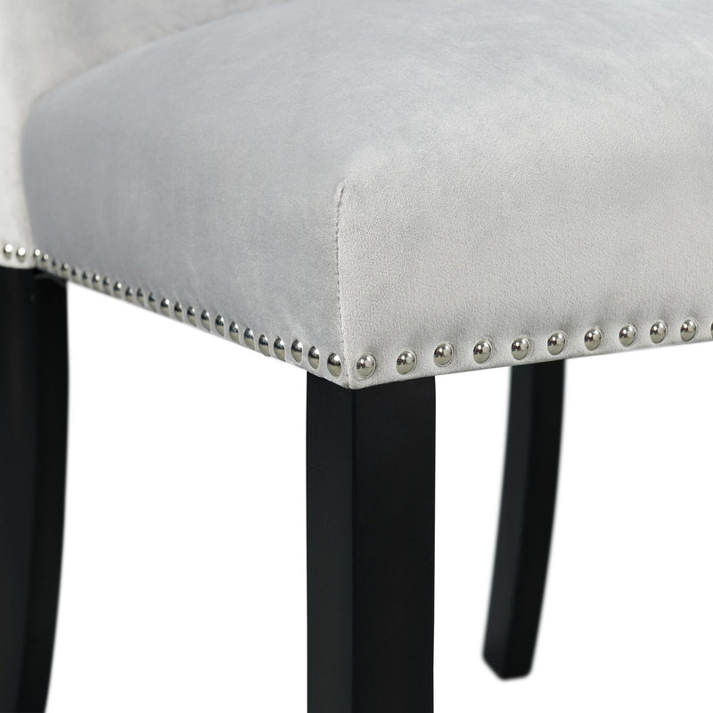 Elements International Francesca Dining Chair CFC300VSC IMAGE 7