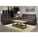 Catnapper Gill 2641 Reclining Sofa - Chocolate IMAGE 2