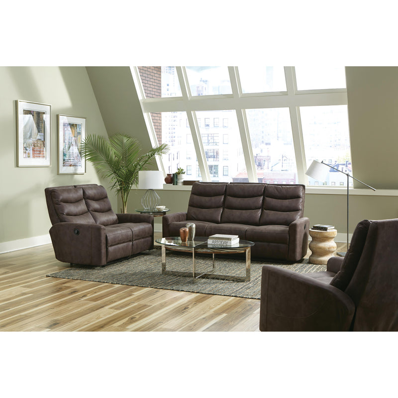 Catnapper Gill Reclining Leather Look Sofa 2641 1309-09 IMAGE 4