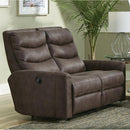  Catnapper Gill 2642 Reclining Loveseat - Chocolate IMAGE 1