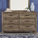  Liberty Furniture Industries Inc. Ridgecrest 384-BR31 6-Drawer Dresser IMAGE 8