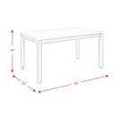 Elements International Martin Gray 5 pc Dinette DMT3005DS IMAGE 19