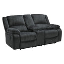 Signature Design by Ashley Draycoll 7650494 Double Reclining Loveseat with Console IMAGE 2