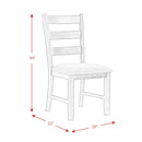 Elements International Martin Gray 6 pc Dinette DMT3006DS IMAGE 17