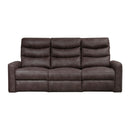  Catnapper Gill 62641 Power Reclining Sofa - Chocolate IMAGE 1