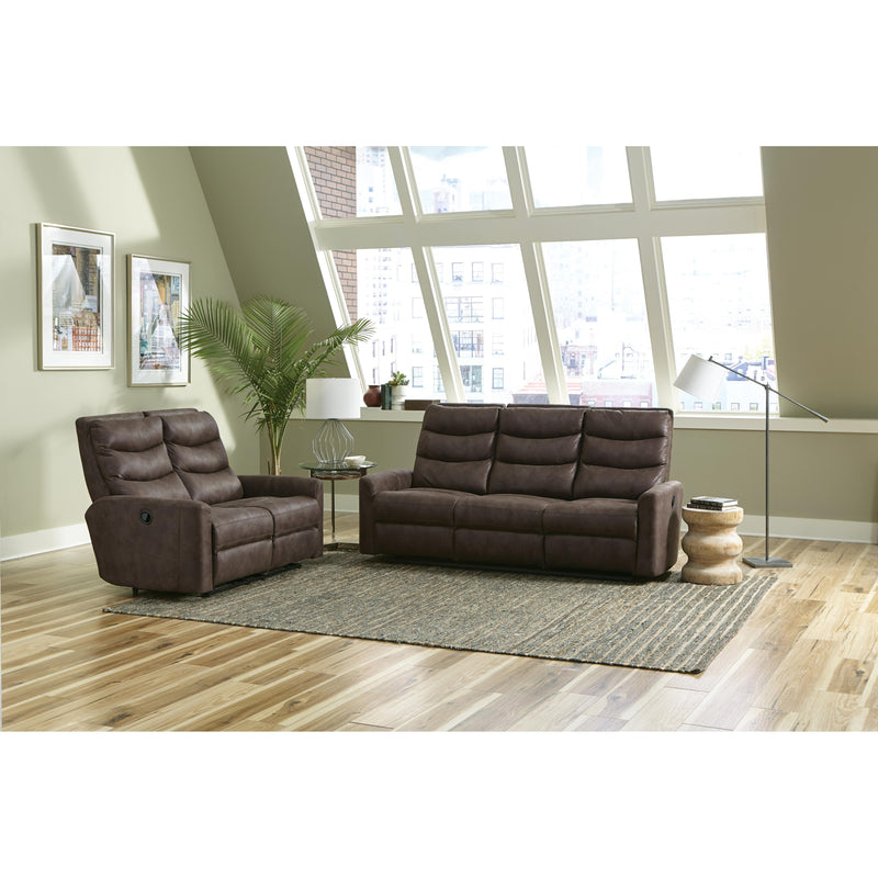 Catnapper Gill Power Reclining Leather Look Sofa 62641 1309-09 IMAGE 3