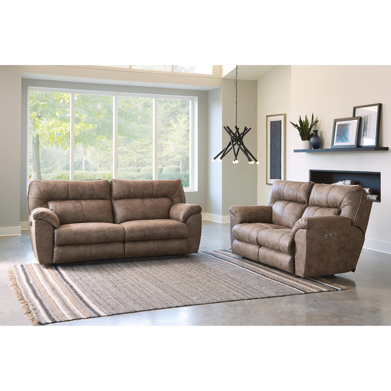 Catnapper Hollins Power Reclining Leather Look Sofa 62651 1429-49 IMAGE 6