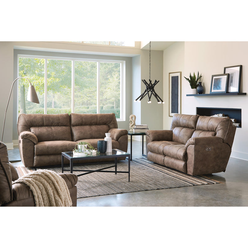 Catnapper Hollins Power Reclining Leather Look Sofa 62651 1429-49 IMAGE 7