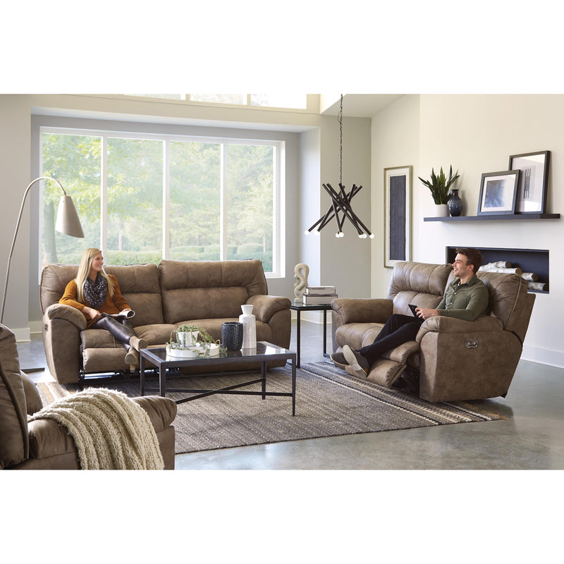 Catnapper Hollins Power Reclining Leather Look Sofa 62651 1429-49 IMAGE 8