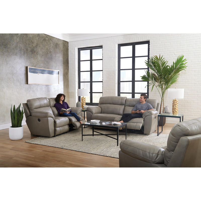 Catnapper Costa Power Reclining Leather Match Sofa 64071 1273-56/3073-56 IMAGE 5