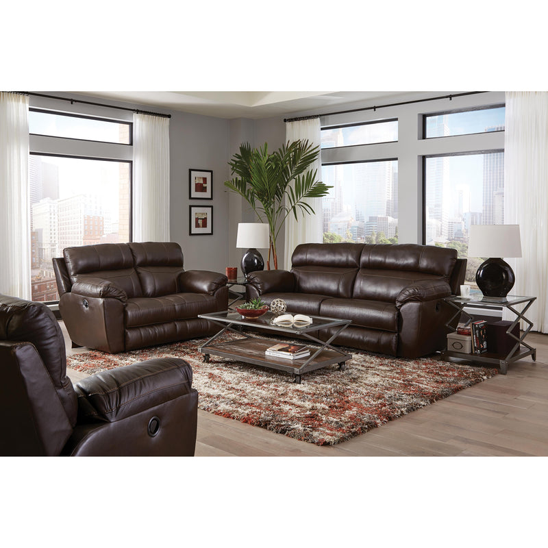 Catnapper Costa Power Reclining Leather Match Sofa 64071 1273-89/3073-89 IMAGE 3