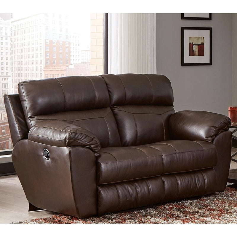 Catnapper Costa Power Reclining Leather Match Loveseat 64072 1273-89/3073-89 IMAGE 1