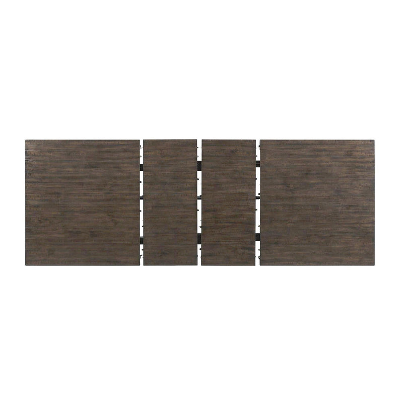 Elements International Stone Counter Height Dining Table with Trestle Base DST190CDTB IMAGE 5