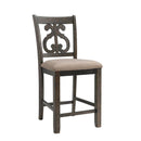 Elements International Stone Counter Height Dining Chair DST195CSC IMAGE 1