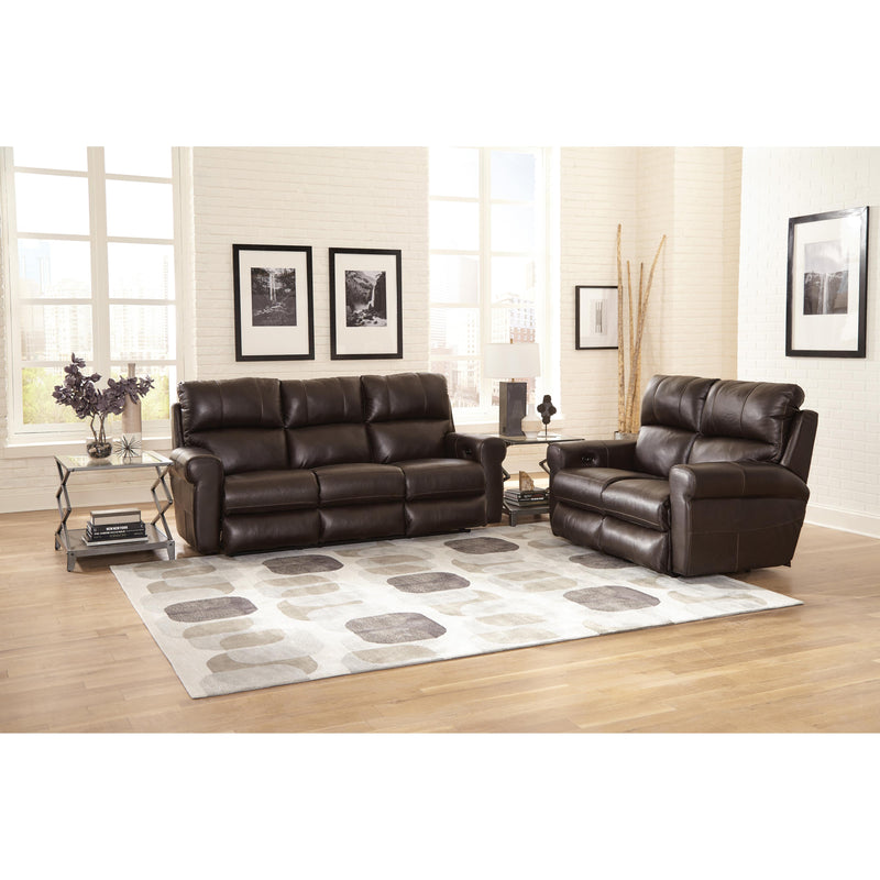 Catnapper Torretta Power Leather Match Recliner with Wall Recline 64570-7 1273-89/3073-89 IMAGE 2