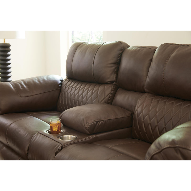 Catnapper Sorrento Power Reclining Leather Match Loveseat 64729 1225-39/3025-39 IMAGE 3