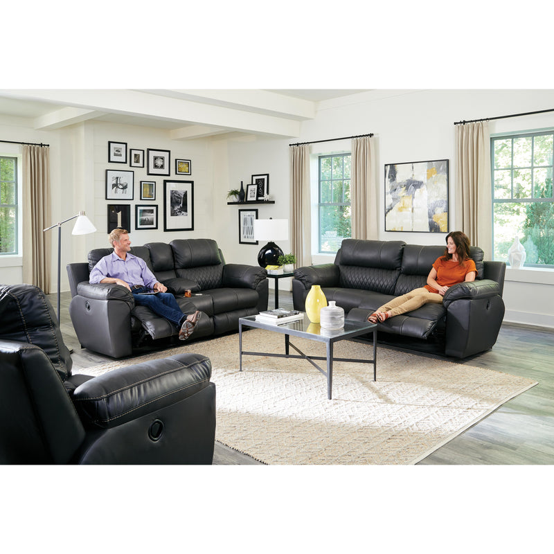  Catnapper Sorrento 64729 Power Reclining Loveseat - Anthracite IMAGE 3