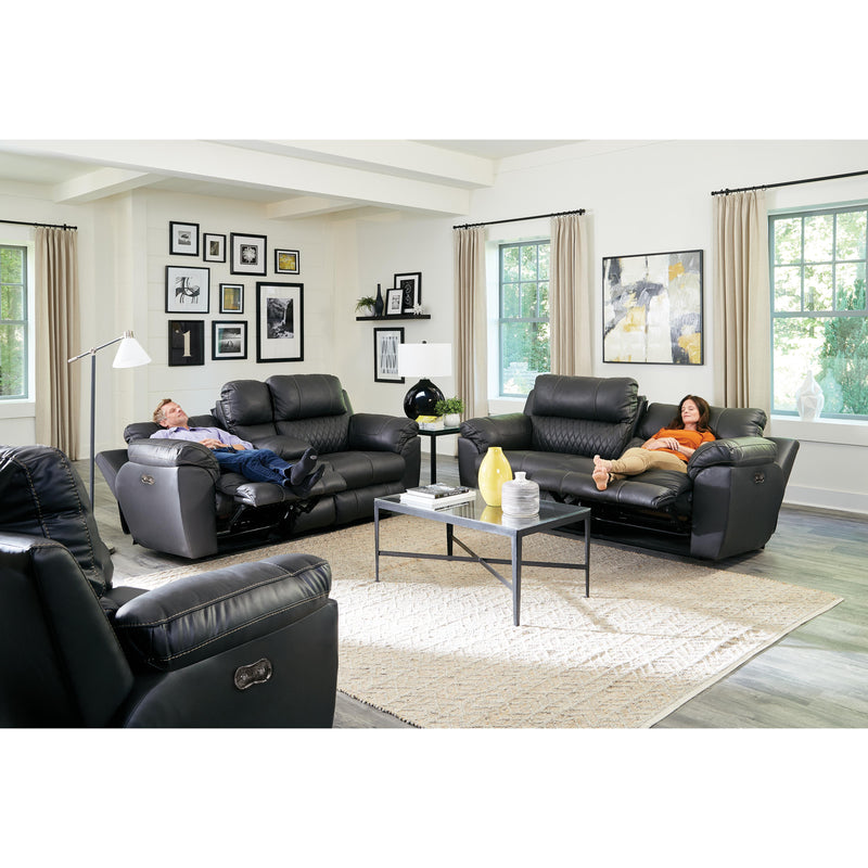  Catnapper Sorrento 64721 Power Reclining Sofa - Anthracite IMAGE 4
