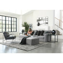  Jackson Furniture Carlsbad 3301 2 pc Sectional - Charcoal IMAGE 4