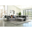  Jackson Furniture Carlsbad 3301 5 pc Sectional - Charcoal IMAGE 2