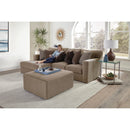  Jackson Furniture Carlsbad 3301 2 pc Sectional - Carob IMAGE 2