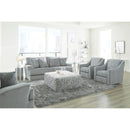 Jackson Furniture Lamar Stationary Fabric Sofa 4098-03 1724-28/2267-28 IMAGE 2