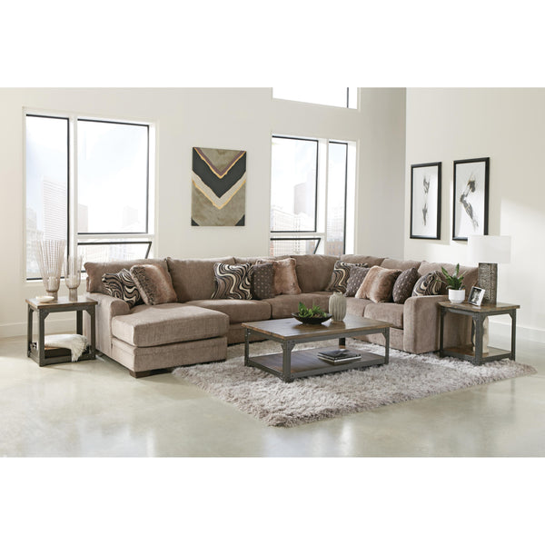 Jackson Furniture Kingston 4472 4 pc Sectional - Pewter IMAGE 1