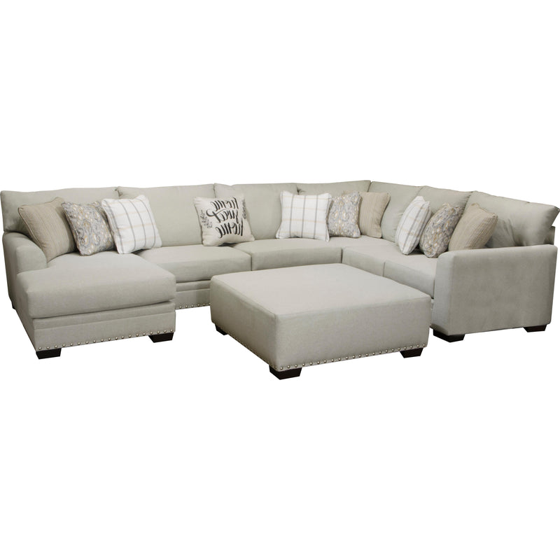  Jackson Furniture Middleton 4478 4 pc Sectional - Cement IMAGE 1