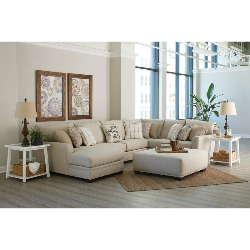  Jackson Furniture Middleton 4478 4 pc Sectional - Cement IMAGE 2