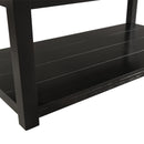  Elements International Marcello CML100CTE White Marble Rectangle Coffee Table IMAGE 5