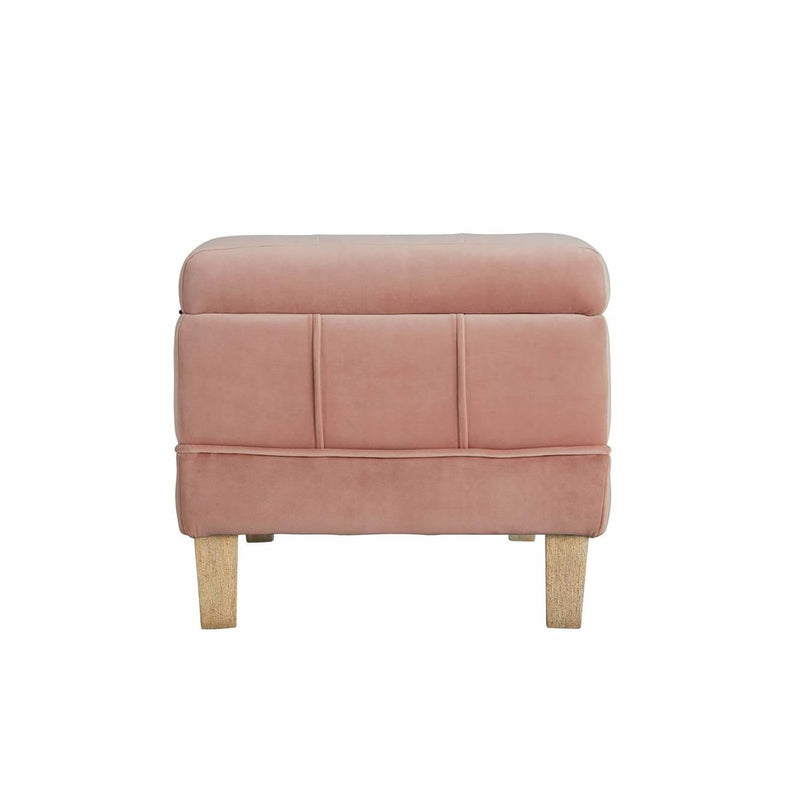 Elements International Crosby Fabric Storage Ottoman UCB1812001WWE IMAGE 5