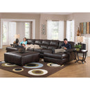  Jackson Furniture Lawson 4243 3 pc Sectional - Godiva IMAGE 1