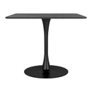  Zuo Molly 101819 Dining Table - Black IMAGE 4