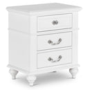 Elements International Alana 3-Drawer Kids Nightstand AN700NS IMAGE 1
